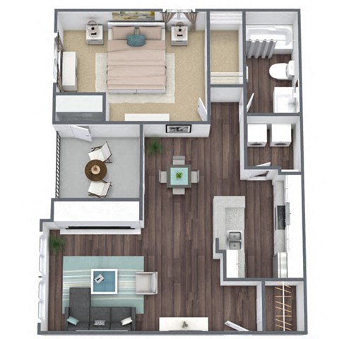 A2GR 3D Floor Plan