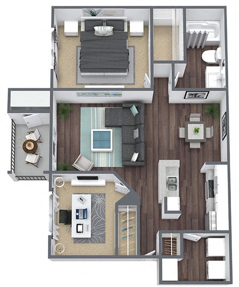 A3 3D Floor Plan