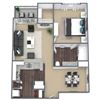 A3 3D Floor Plan Image