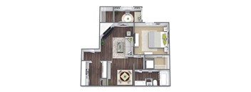 A3 floor plan with sunroom
