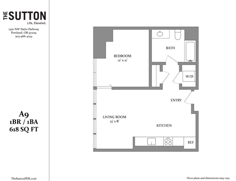 the floor plan of the suite