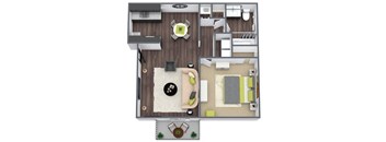 Addison Floor Plan 3D Image