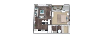 Aster Floor Plan 3D Image