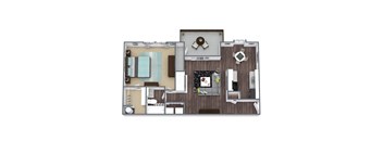 Autumn Wind 1-Bed 1-Bath 779 SQFT