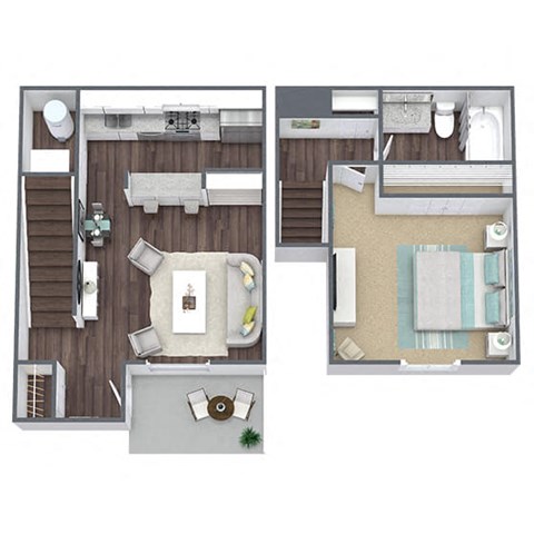 Azalea 3D Floor Plan Image