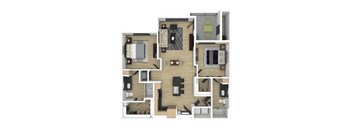 Scottsdale B1 3D Floor Plan