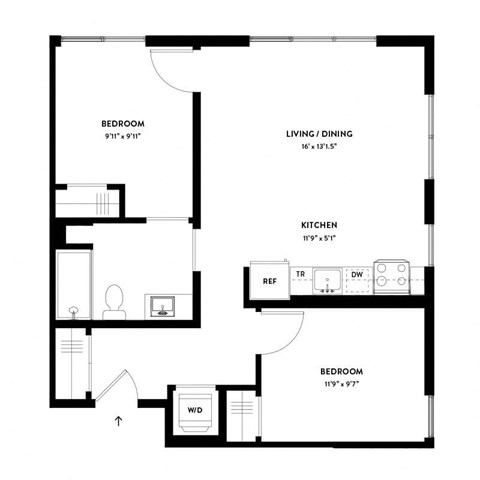 B2 Floor Plan Image