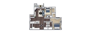 B2 3D Floor Plan Image