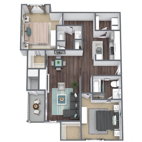 B2BG 3D Floor Plan