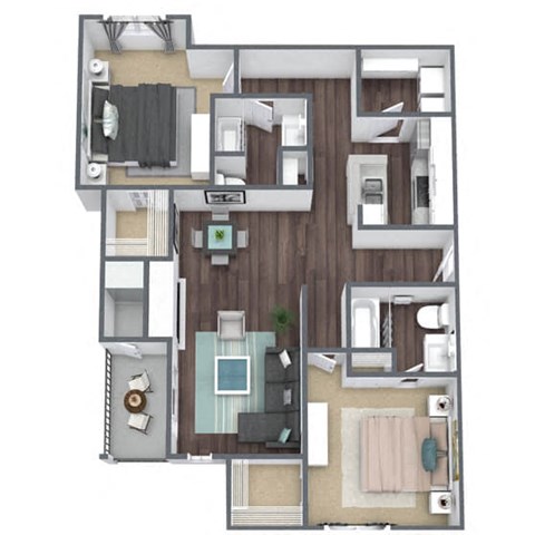 B2BGR 3D Floor Plan