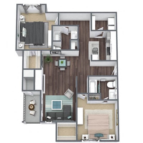 B2G 3D Floor Plan