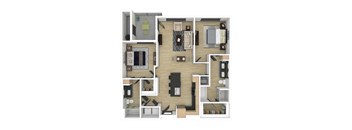 Scottsdale B2 3D Floor Plan