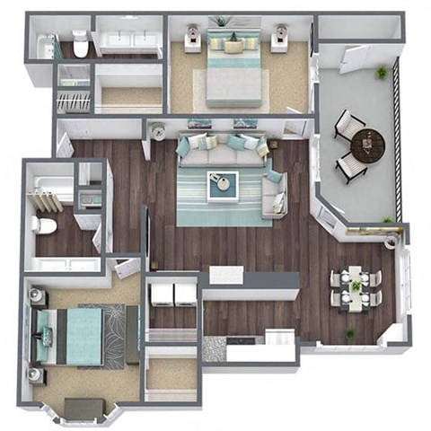 B3 Floor Plan Image
