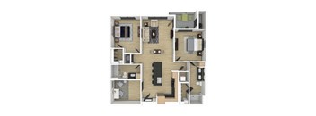 Scottsdale B3 3D Floor Plan