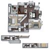 B4 3D Floor Plan Image