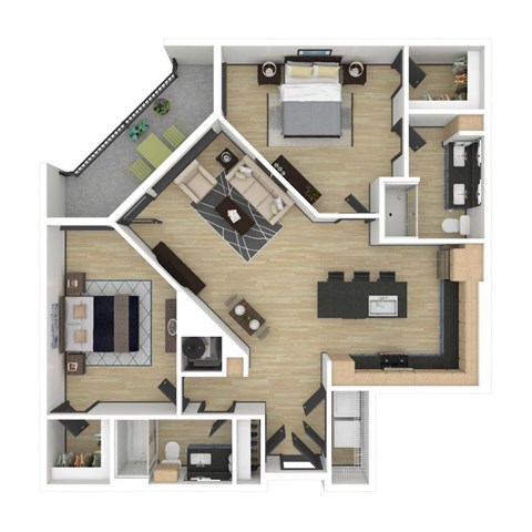 Scottsdale B4 3D Floor Plan
