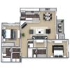 B4 3D Floor Plan Image