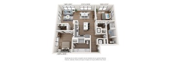 a 1 bedroom floor plan  summit  505 sq ft