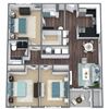 C1 3D Floor Plan Image