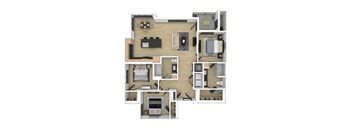 Scottsdale C1 3D Floor Plan