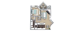 Campbell Creek Floor Plan 3D Image