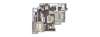 Captiva floor plan with sunroom