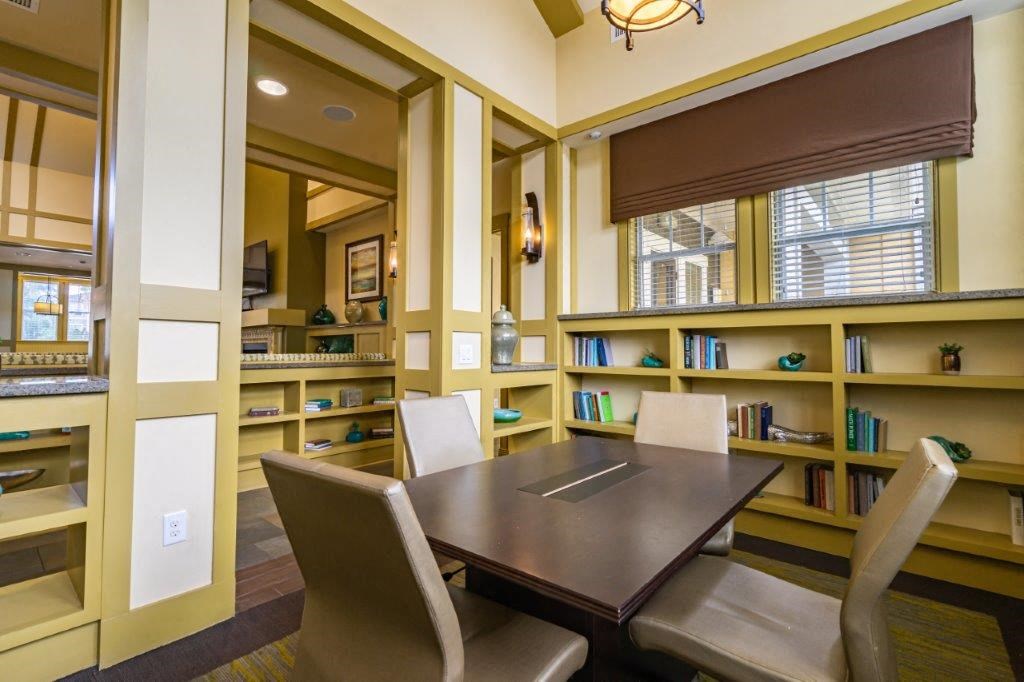 Resident conference room at Bridges at Crosstown in Tampa, FL