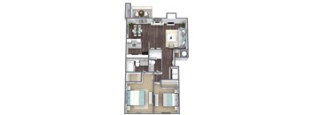Compass floor plan