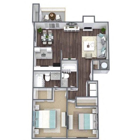 Compass floor plan