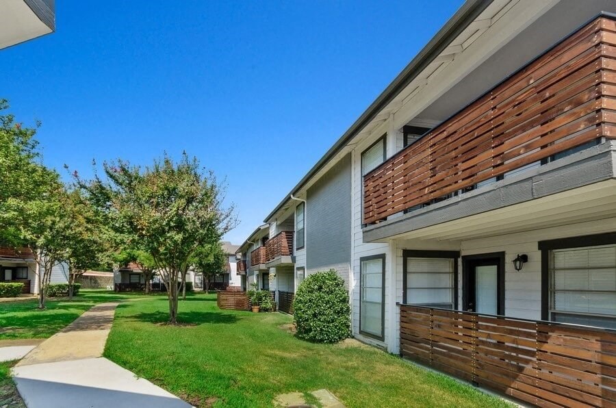 Apartment exterior and landscape