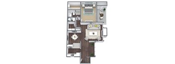 Cypress 3D Floor Plan Image