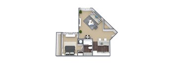 Cypress 3D floor plan image