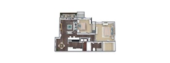 Daisy Floor Plan 3D Image