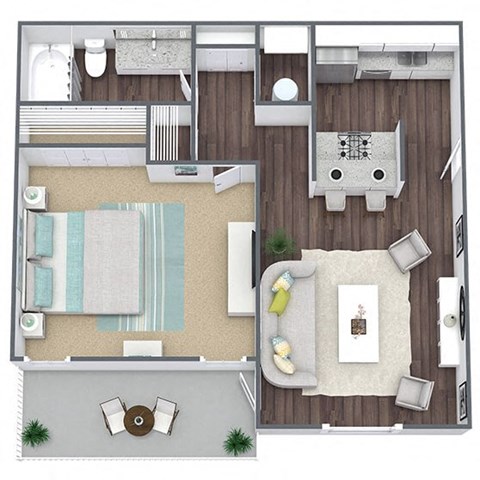 Dogwood 3D Floor Plan Image