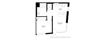 a floor plan of a small apartment