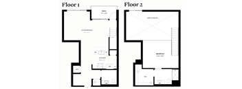a floor plan of a house
