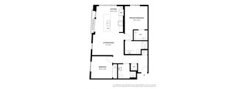 a floor plan of a house
