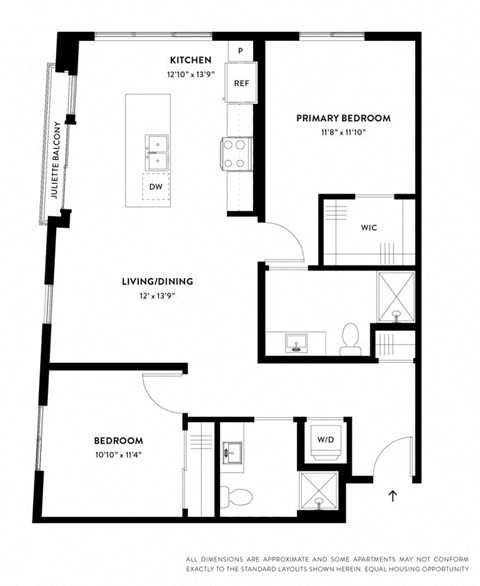 a floor plan of a house