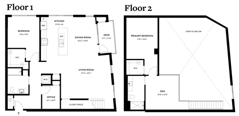 a floor plan of a house