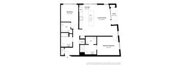 a floor plan of a house