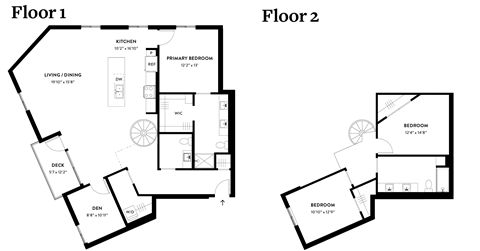 a floor plan of a house