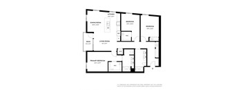 a floor plan of a house
