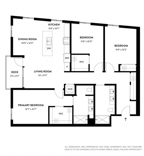 a floor plan of a house