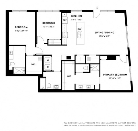 a floor plan of a house