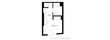 a floor plan of a small apartment