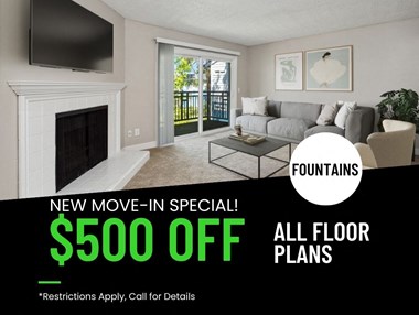 $500 off new move-in special for zillow