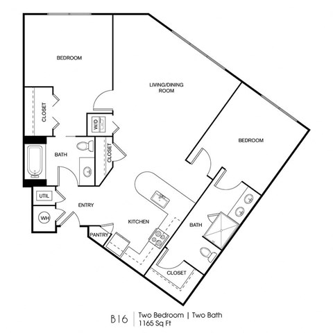 Seven Skies floor plan B16