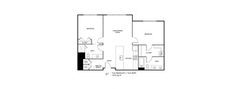 Seven Skies floor plan B7