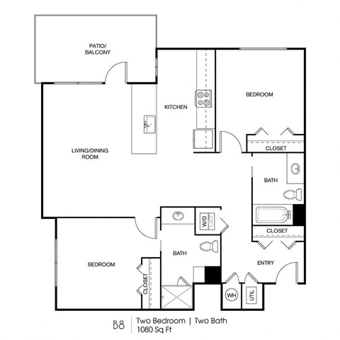 Seven Skies floor plan B8