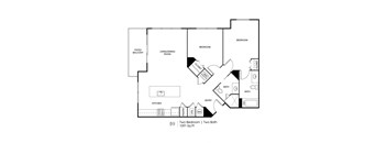 Seven Skies floor plan B9